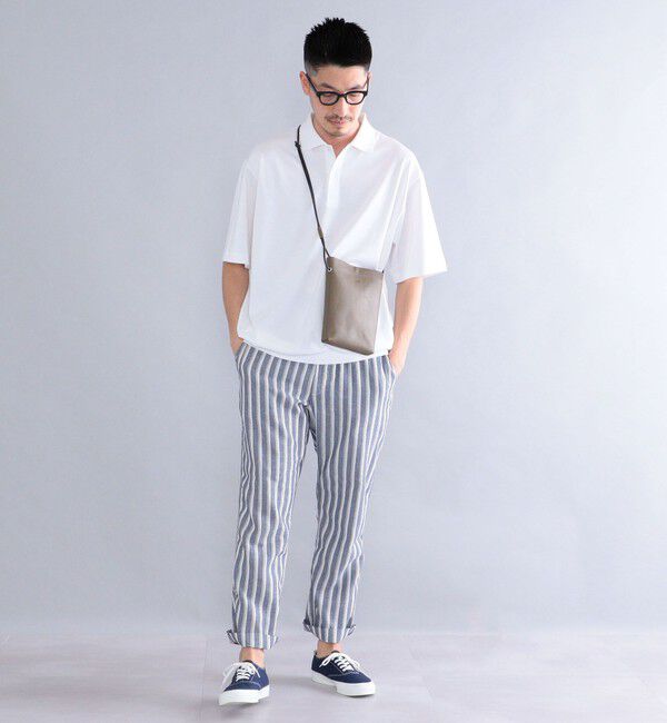 SHIPS「SHIPS: レザー ショルダーバッグ」|ショルダー・メッセンジャー|