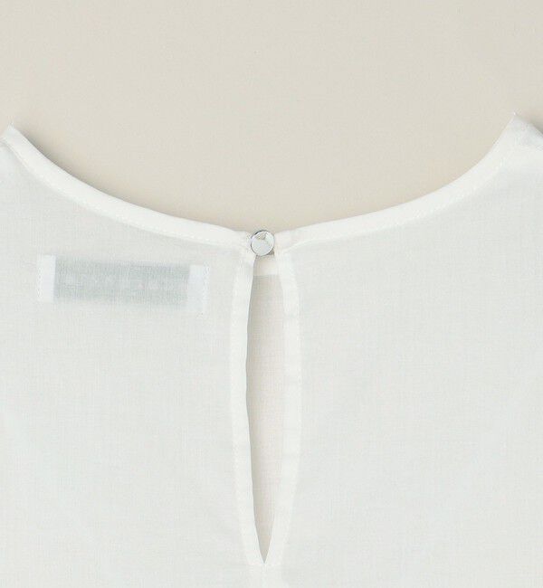 quaranciel「quaranciel:〈手洗い可能〉ボイル パフスリーブ ティアード ブラウス」|シャツ・ブラウス|