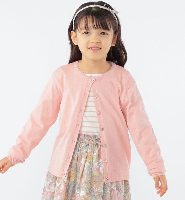 SHIPS KIDS「SHIPS KIDS:100～130cm / リバティ カーディガン」|カーディガン|