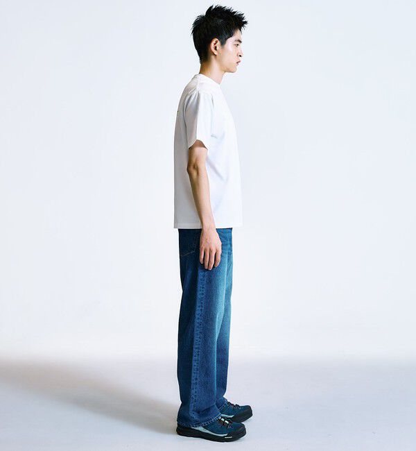 SHIPS「City Ambient Products: スタンダード ロゴ プリント Tシャツ」|Tシャツ・カットソー|