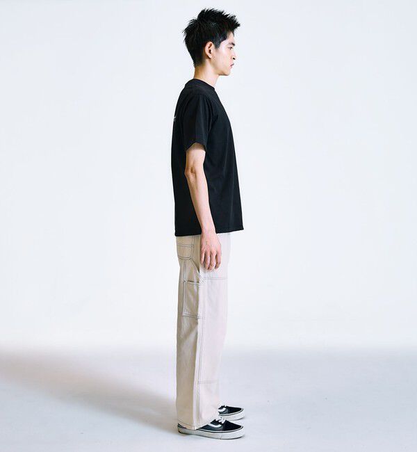 SHIPS「City Ambient Products: スタンダード ロゴ プリント Tシャツ」|Tシャツ・カットソー|