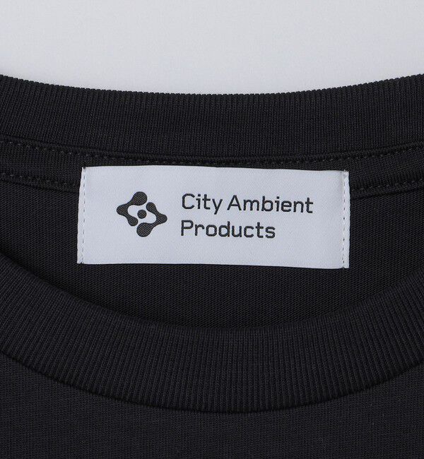 SHIPS「City Ambient Products: スタンダード ロゴ プリント Tシャツ」|Tシャツ・カットソー|