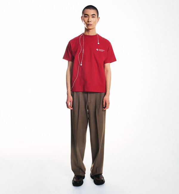 SHIPS「City Ambient Products: スタンダード ロゴ プリント Tシャツ」|Tシャツ・カットソー|