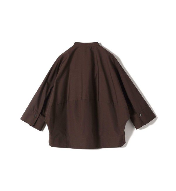 SHIPS for women「〈手洗い可能〉コットン ポリエステル ピンタック 羽織 ブラウス」|シャツ・ブラウス|