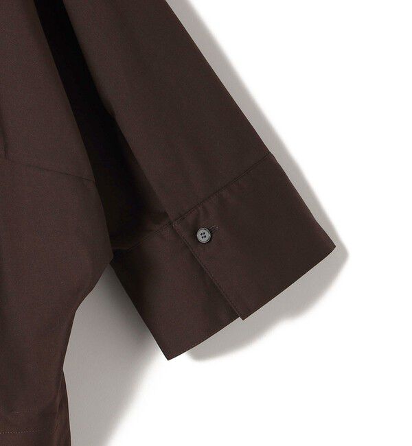 SHIPS for women「〈手洗い可能〉コットン ポリエステル ピンタック 羽織 ブラウス」|シャツ・ブラウス|