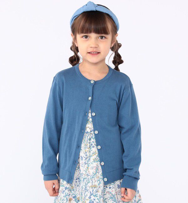 SHIPS KIDS「SHIPS KIDS:100～130cm / リバティ カーディガン」|カーディガン|