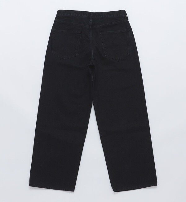 SHIPS「SHIPS: フロッキー ワイド デニム パンツ」|デニム|