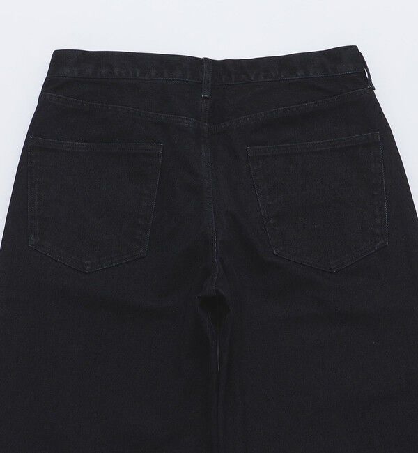 SHIPS「SHIPS: フロッキー ワイド デニム パンツ」|デニム|