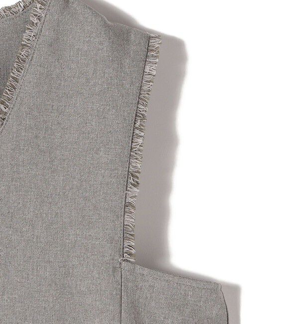 SHIPS Colors 「SHIPS Colors:〈手洗い可能〉シャーク フリンジ ジャンパー ワンピース◇」|ジャンパースカート|