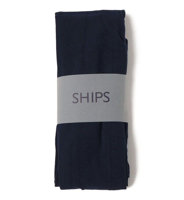 SHIPS KIDS「SHIPS KIDS:セレモニー ガールズ 無地 タイツ」|タイツ・ストッキング|ネイビー
