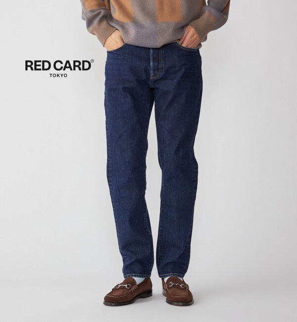 SHIPS「【SHIPS別注】RED CARD: RHYTHM SP クリーン ウォッシュ」|デニム|ネイビー