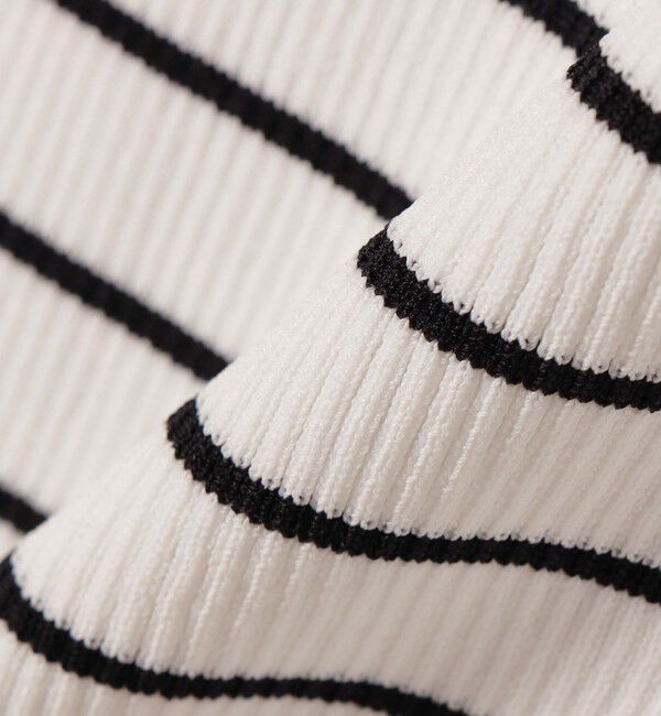 SHIPS Colors 「《予約》SHIPS Colors:〈手洗い可能〉リブ 5分袖 ニット◆」|ニット・セーター|