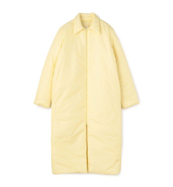 TOMORROWLAND BUYING WEAR「GABRIELA COLL GARMENTS NO.107 PADDED COAT」|ステンカラーコート|23 イエロー
