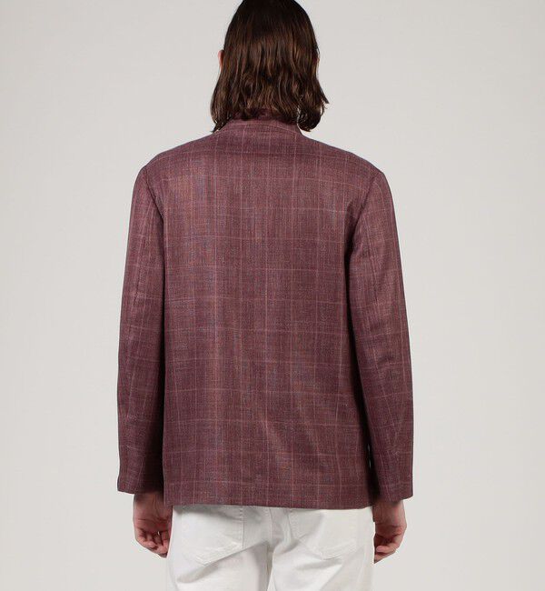 TOMORROWLAND BUYING WEAR「【別注】CARUSO ウールシルクリネン フォレスティエールジャケット」|ノーカラージャケット|