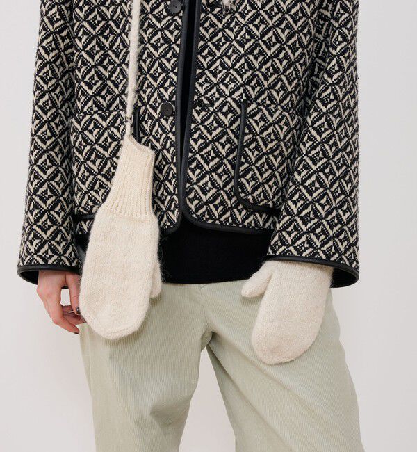 TOMORROWLAND GOODS「KARAKORAM ACCESSORIES ニットミトン」|手袋|