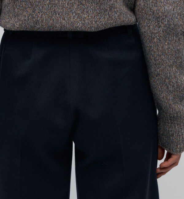 BACCA「コットンウールトリコチン ベルテッドテーパードパンツ」|その他|