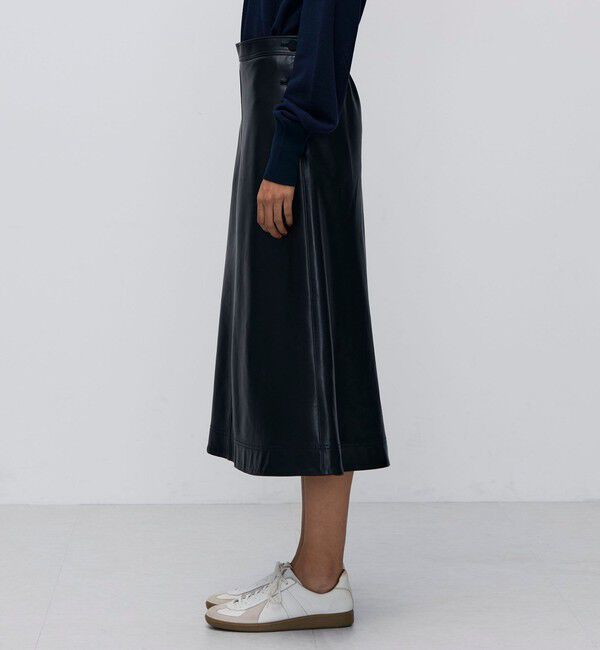 BACCA「シープスキン フレアスカート」|フレア|