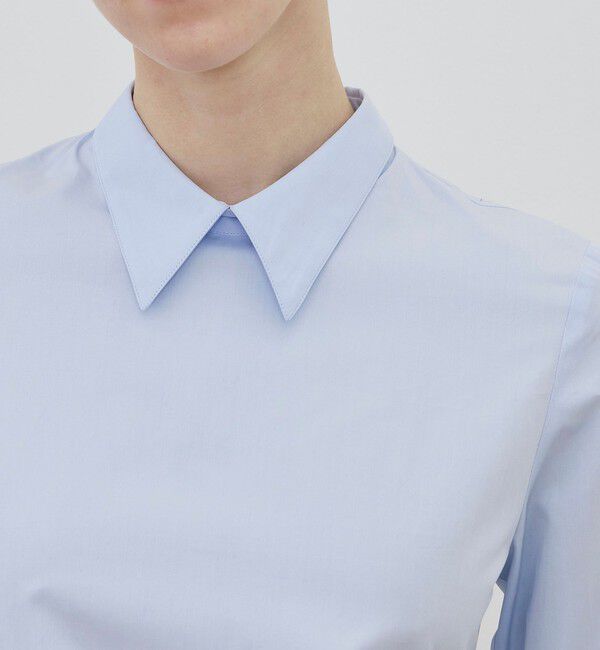 DES PRES「コンパクトコットン ウィングカラーチュニックブラウス」|ワンピース|