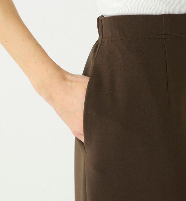 Ballsey「マットジャージー ペンシルタイトスカート」|タイト|