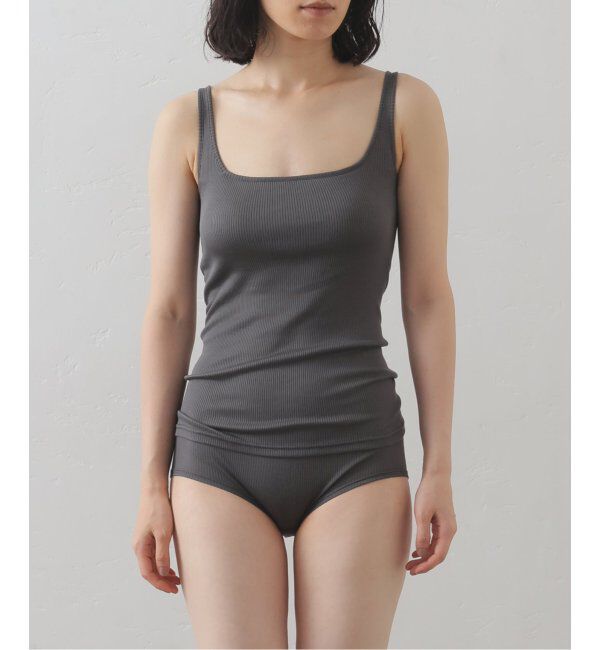 EMILYWEEK「シルクテレコリブブラタンクトップ」|インナー|