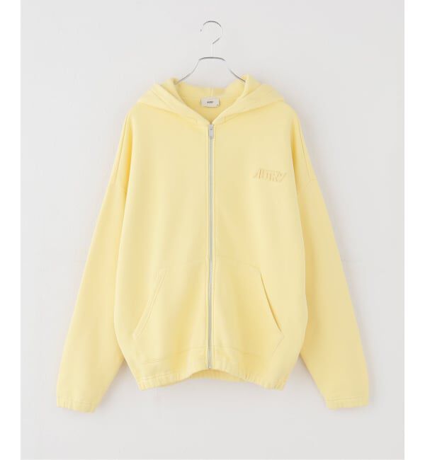 Plage「AUTRY / オートリー HOODIE ZIP パーカー」|パーカー|イエロー