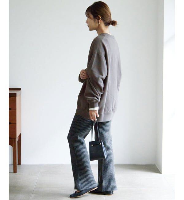 SLOBE IENA「《WEB限定/追加2》MARSEILLE ロゴスウェット」|スウェット・ジャージ|