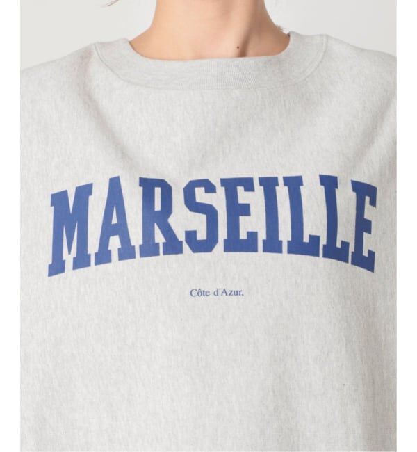 SLOBE IENA「《WEB限定/追加2》MARSEILLE ロゴスウェット」|スウェット・ジャージ|