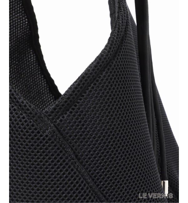 SLOBE IENA「《WEB限定/追加2》LE VERNIS パラコードハンドルメッシュバック 235-211505」|ショルダー・メッセンジャー|