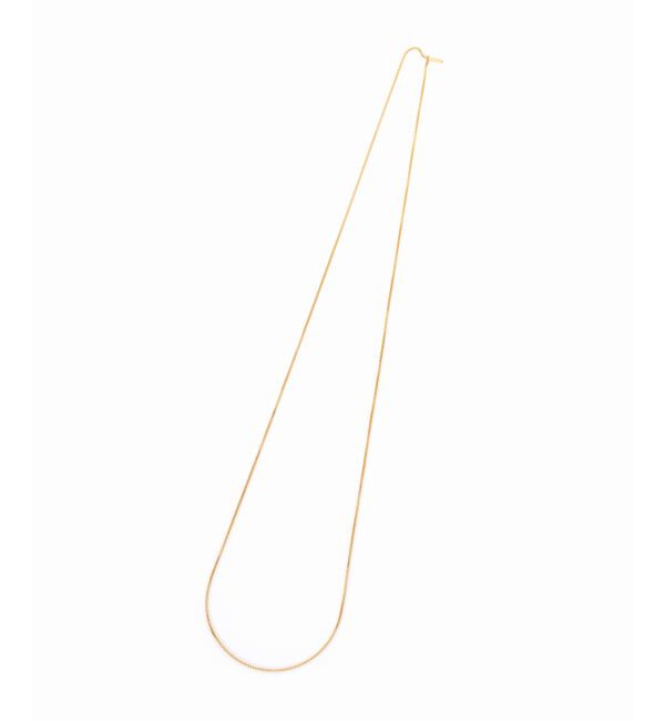 IENA「《追加3》SASKIA DIEZ/サスキア ディツ FINE NL FRINGE CUBIC ネックレス」|ネックレス|