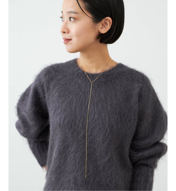 IENA「《追加3》SASKIA DIEZ/サスキア ディツ FINE NL FRINGE CUBIC ネックレス」|ネックレス|