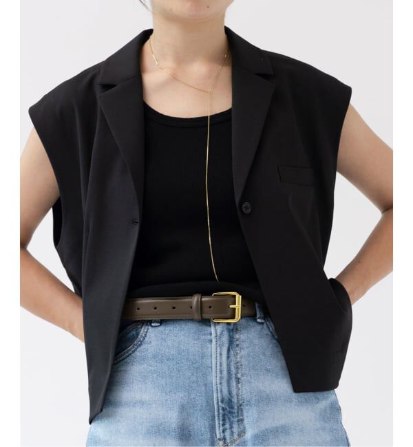 IENA「《追加3》SASKIA DIEZ/サスキア ディツ FINE NL FRINGE CUBIC ネックレス」|ネックレス|