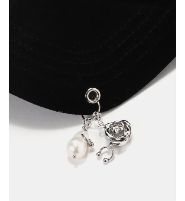 IENA「HEYEP/ヘイップ Velour  Pearl Cap キャップ HP13325」|キャップ・キャスケット|