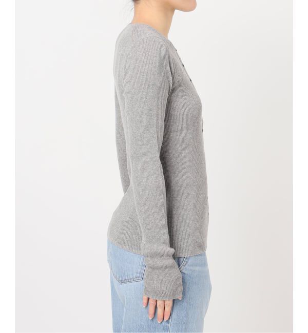 IENA「《WEB限定/追加予約》ハイゲージリブカーディガン」|カーディガン|