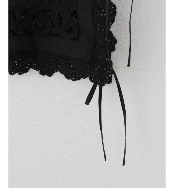 IENA LA BOUCLE「HERITER/エリテ ボビンレース カットワーク パーツ キャミソール H0-00-3073」|キャミソール|