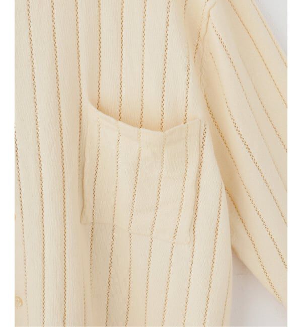 IENA「WANDERUNG/ワンデルング cotton cashmere knit SH ニット WRKNN-005-01」|ニット・セーター|