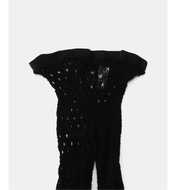 IENA LA BOUCLE「babaco ババコ wavy fishnet タイツ BA02-SK7」|タイツ・ストッキング|