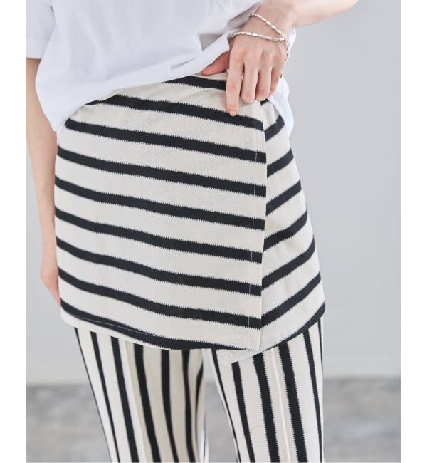 IENA「CURRENTAGE/カレンテージラップパンツ A2561UP 403」|スラックス|