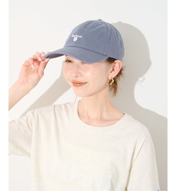 SLOBE IENA「《予約》BARBOUR/バブアー CASCADE CAP MHA0274 PU57/ GY75/ ST5」|キャップ・キャスケット|