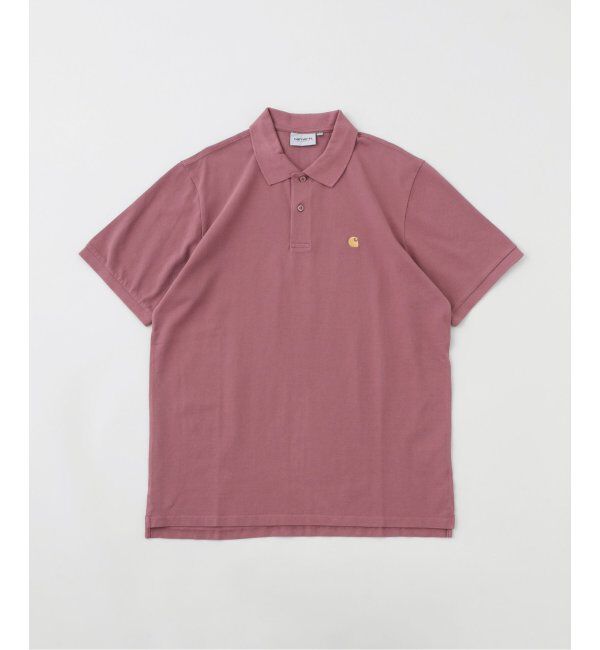 JOURNAL STANDARD relume「CARHARTT WIP / カーハート ダブリューアイピー S/S CHASE PIQUE POLOSHIRTS I023807」|ポロシャツ|ピンク