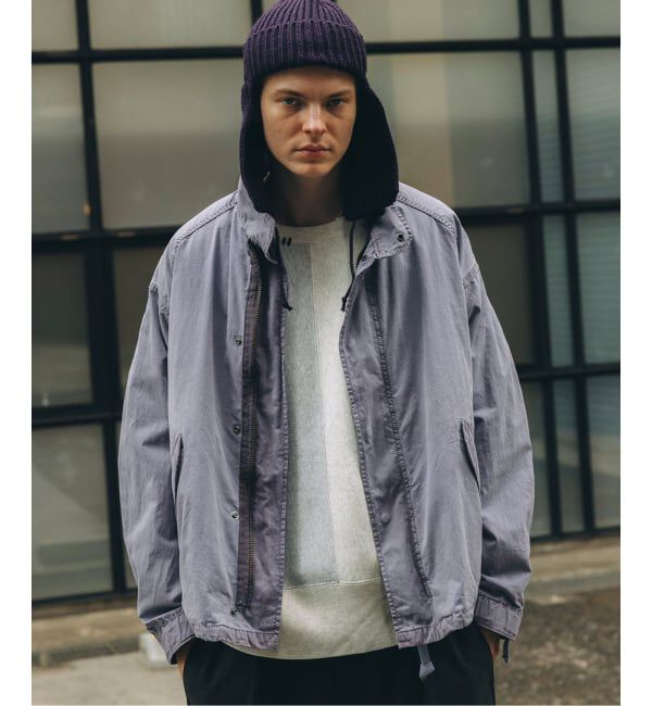 JOURNAL STANDARD「M65 ショート モッズ  ガーメントダイ / ライナー付き」|ミリタリージャケット|パープル