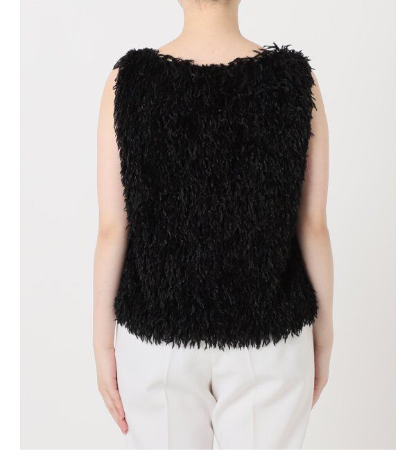 NOBLE「フェザーヤーンタンクトッププルオーバー」|シャツ・ブラウス|