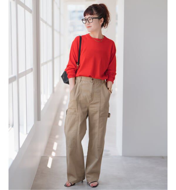 Spick and Span「《WEB限定 / 追加3》18G クルーネックプルオーバー」|ニット・セーター|