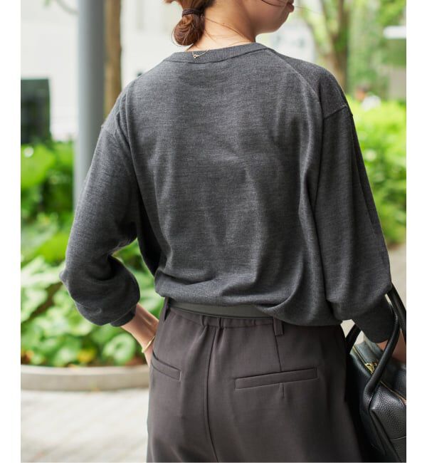 Spick and Span「《WEB限定 / 追加3》18G クルーネックプルオーバー」|ニット・セーター|