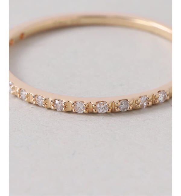 Lilas by Spick&Span「ダイヤハーフエタニティーリング K18」|リング|