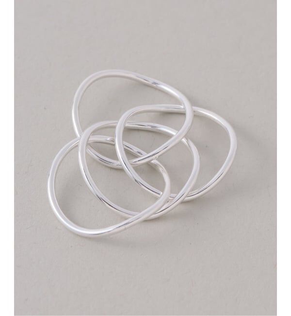 Spick and Span「《予約》【SAMH by LILAS】4カーブリング SV」|リング|