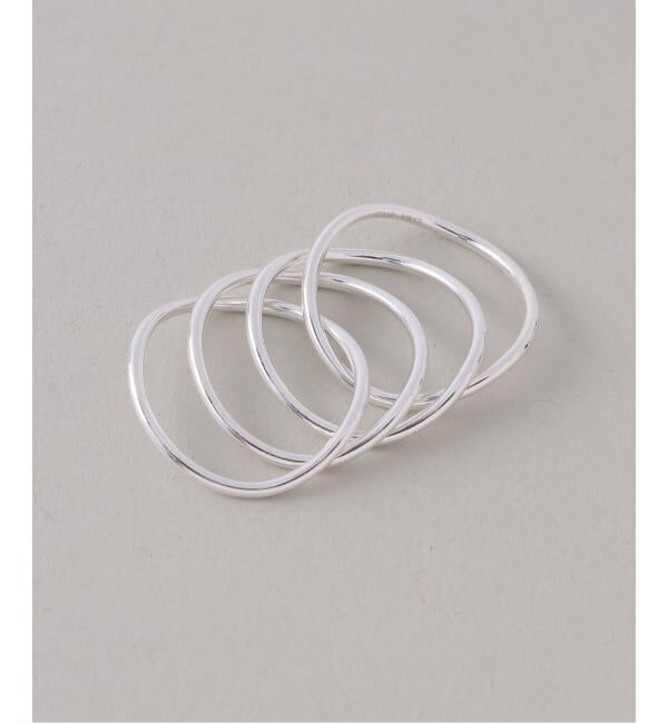 Spick and Span「《予約》【SAMH by LILAS】4カーブリング SV」|リング|