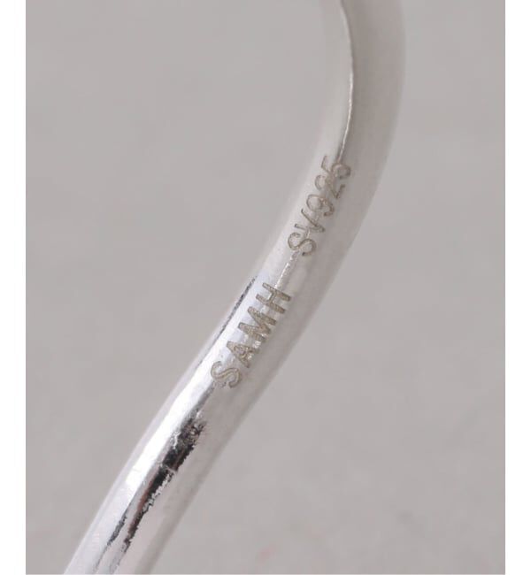 Spick and Span「《予約》【SAMH by LILAS】4カーブリング SV」|リング|