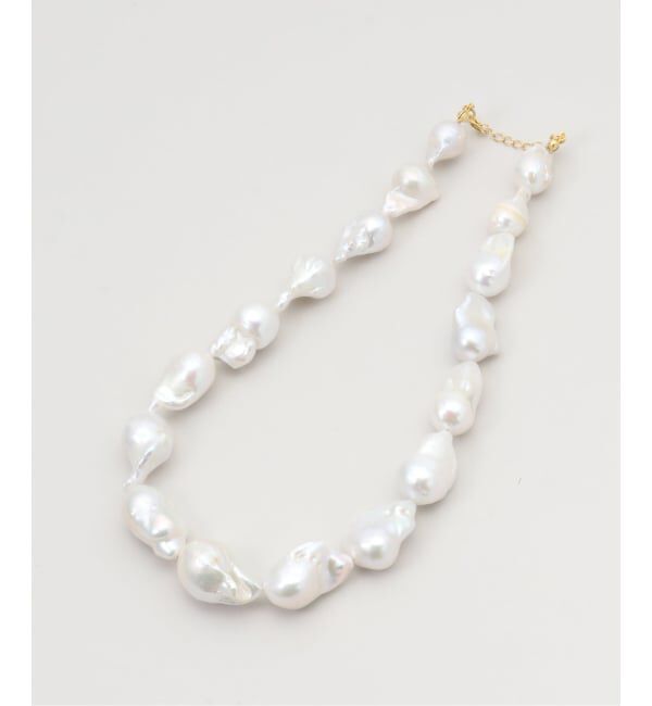  「STELLAR HOLLYWOOD/ステラハリウッド ビッグバロックパールネックレス」|ネックレス|