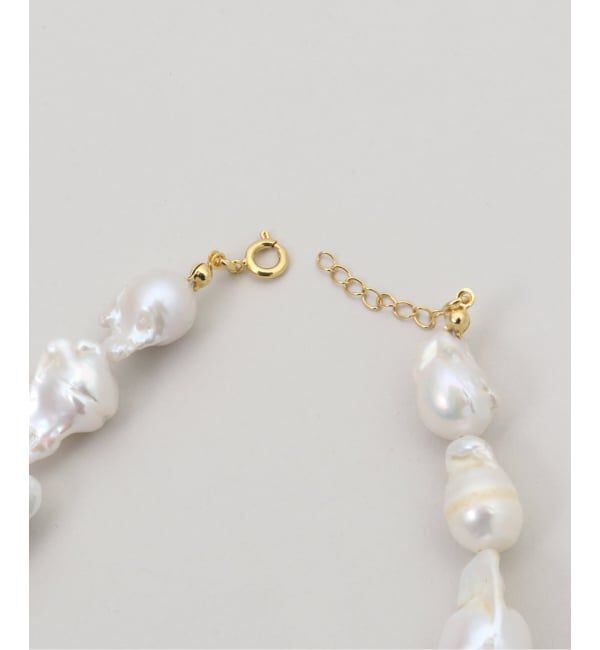  「STELLAR HOLLYWOOD/ステラハリウッド ビッグバロックパールネックレス」|ネックレス|