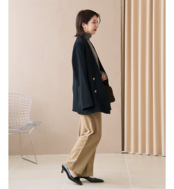  「5cmスクエアローファーパンプス」|パンプス|